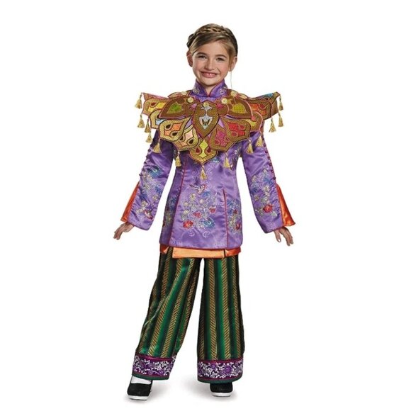Disney Alice Through the Looking Glass Costume Halloween Asian Disguise Girls - Picture 2 of 3